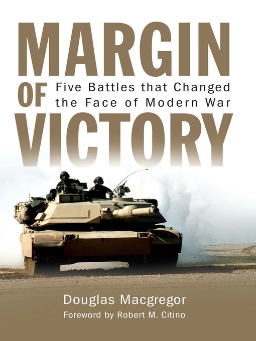 Title details for Margin of Victory by Douglas MacGregor - Available